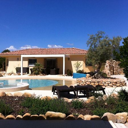 L'Hacienda Piscine chauffée à 28, spa, boulodrome et court de Tennis privés, 2 villas indépendantes Porto Vecchio Exterior foto
